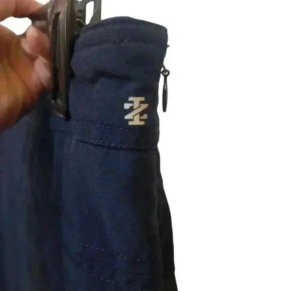 Izod Women's Navy Blue Poly/Spandex Full Golf Tennis Skirt Skort - Picture 9 of 13